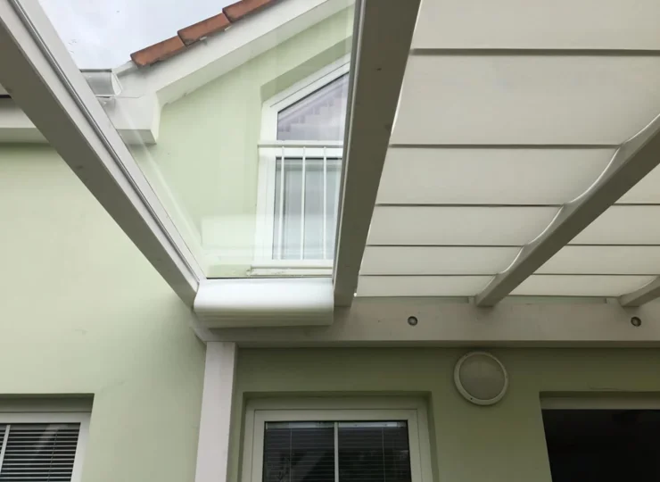 Exteriérové zastínění - Baldachýn